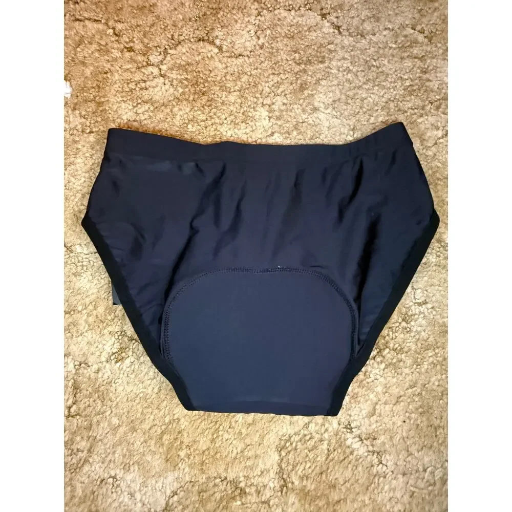 NWT BIKEWA Women’s Padded Cycling Underwear Briefs Black Pink Size M